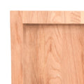 NNEVL Wall Shelf Light Brown 180x50x(2-4) cm Treated Solid Wood Oak
