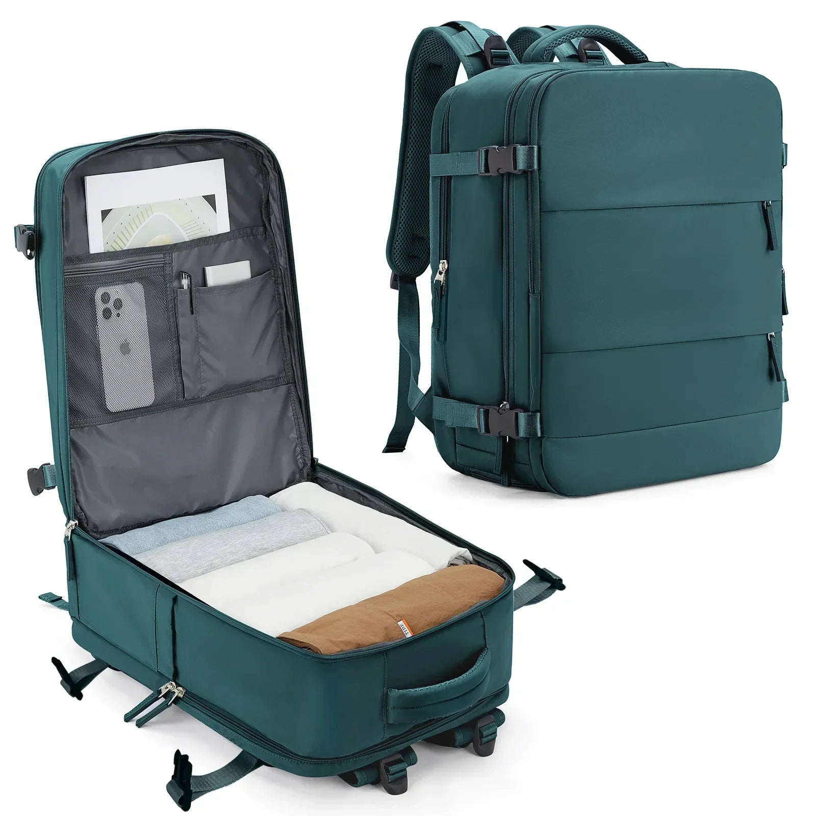 NNEOBA Unisex Cabin Size Travel Backpack